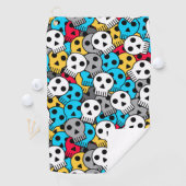 meerlagige schedels golfhanddoek (Insitu)