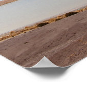 Meerlandschap op de Altiplano poster (Hoek)