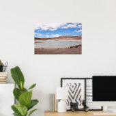 Meerlandschap op de Altiplano poster (Thuiskantoor)