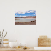 Meerlandschap op de Altiplano poster (Keuken)