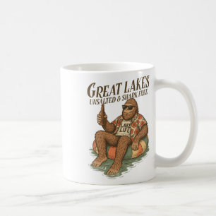 Meerleven Bigfoot Drinkende Grote Meren Ontzout Z Koffiemok
