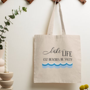 Meerleven Want Stranden Zijn Zout Grappig Tote Bag