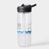 Meerleven Want Stranden Zijn Zout  Waterfles (Links)