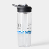 Meerleven Want Stranden Zijn Zout  Waterfles (Rechts)