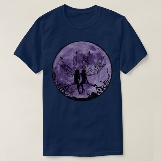 Meerlicht, mysterie, Magisch, Fairies, Fores T-shirt (Design voorkant)