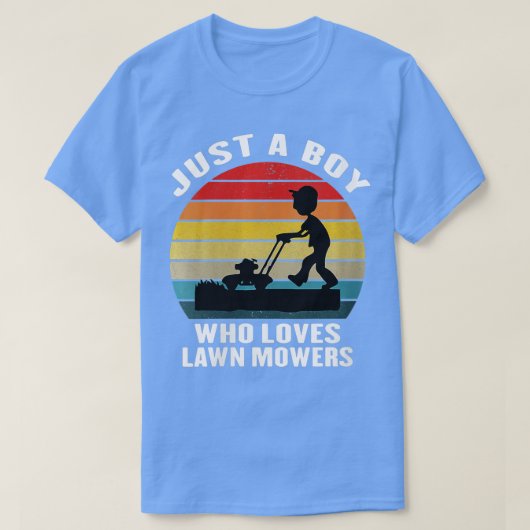 Meerling grasmaaien voor Kinder boeien T-shirt (Design voorkant)