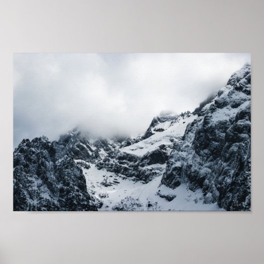 Meerlingen onder de wolken poster (Voorkant)