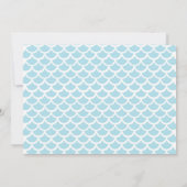 Meermaid Birthday-uitnodiging onder de Zee partij Kaart (Achterkant)