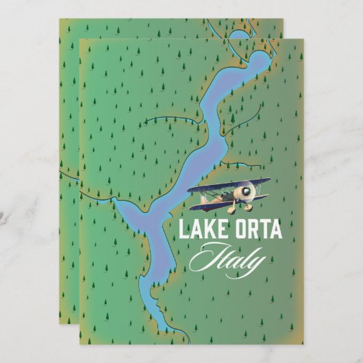 Meermeer Orta Italië (Voorkant / Achterkant)