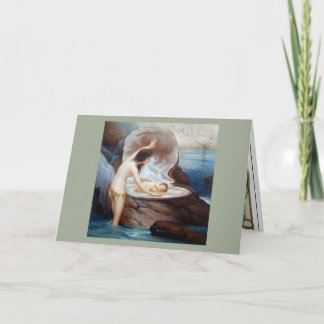 Meermin en Baby Kaart