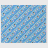 meermin ploeg cadeaupapier (Vlak)