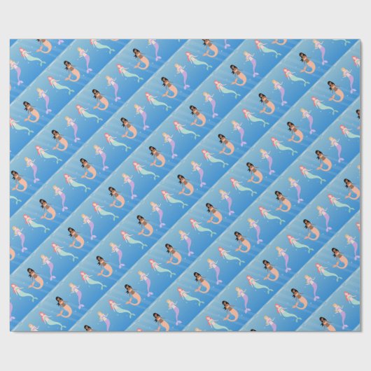 meermin ploeg cadeaupapier (Vlak)