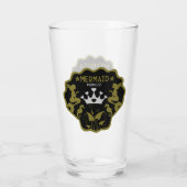 Meermin Prinses Meisje Glas (Achterkant)