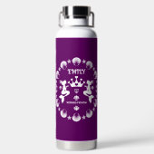 Meermin Prinses Meisje Waterfles (Achterkant)