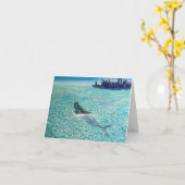 Meermin tegen het Getijde Kaart (Gele Bloem)