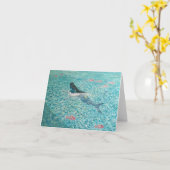 Meermin tegen het Getijde Kaart (Gele Bloem)