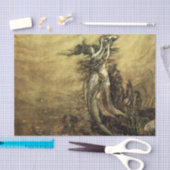 “Meerminnen van de Rijn” door Arthur Rackham Tissuepapier (Craft)