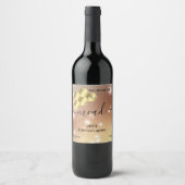 Meernig honingraatmeel wijn etiket (Voorkant)