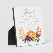 Meerpompoenen en herfsten in overvloed fotoplaat (Voorkant)