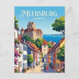 Meersburg Duitsland Briefkaart