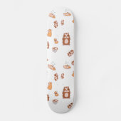 Meerschweinchen Armee niedliches Pattern Persoonlijk Skateboard (Voorkant)