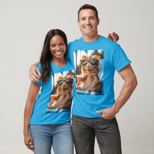 Meerschweinchen - Sommer, Sonne, Smiles!  T-shirt (Unisex)