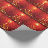 Meertalig kerstpapier cadeaupapier (Hoek)