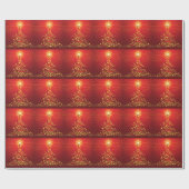 Meertalig kerstpapier cadeaupapier (Vlak)