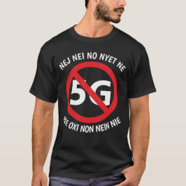 Meertalig nummer tot 5G T-shirt