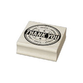 Meertalige bedankt, aangepaste zaken en site, rubberstempel (Stempel)