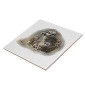 meertalige familie tegeltje (Zijkant)