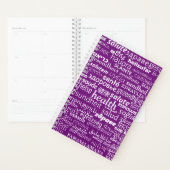 Meertalige gezondheidstekstplanner - Kies kleur Planner (Display)