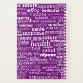 Meertalige gezondheidstekstplanner - Kies kleur Planner (Achterkant)