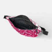 Meertalige liefdestekst Fanny Pack - Aangepaste kl Heuptasje (Open)