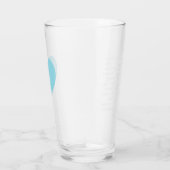 Meertalige Love Tumbler – Mint Blue (Rechts)