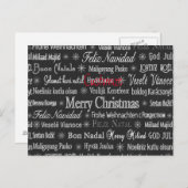 Meertalige pretkerst Thunder_Cove Briefkaart (Voorkant / Achterkant)