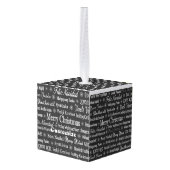 Meertalige pretkerst Thunder_Cove Decoratie (Achter hoekig)