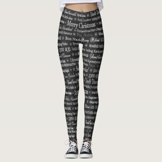Meertalige pretkerst Thunder_Cove Leggings (Voorkant)