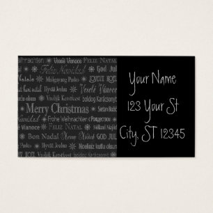 Meertalige pretkerst Thunder_Cove Visitekaartje