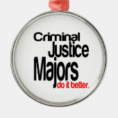 Meertaligen doen het beter met Joke Metalen Ornament (Voorkant)