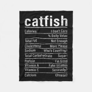 Meerval Feiten Grappige Visliefhebber Catfishing G Fleece Deken