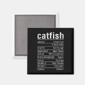 Meerval Feiten Grappige Visliefhebber Catfishing G Magneet (Voorkant / Achterkant)