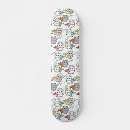 Meerval Illustratie Skateboard