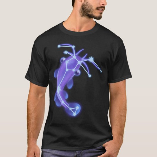 Meerval sterrenbeeld t-shirt (Voorkant)