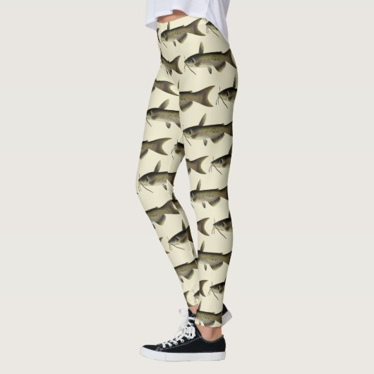 meerval Vist, Marine Life River Fish Leggings (Links)