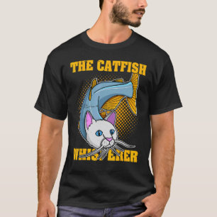 Meerval Wels Meerval Vissen Humor T-shirt