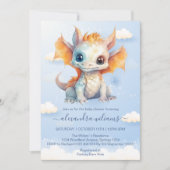 Meerverhaal Magisch en Kantelbaar Baby shower Kaart (Voorkant)