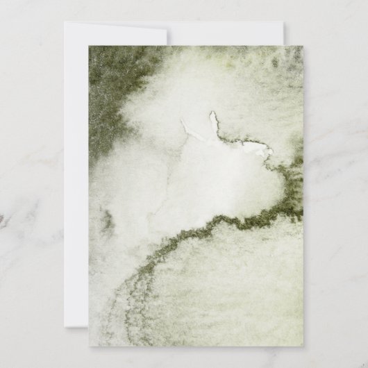 Meerverhaal Magisch en Kantelbaar Baby shower Kaart (Achterkant)