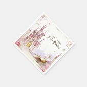 Meerverhaal Magisch en Kantelbaar Baby shower Servet (Hoek)