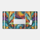 meervoudig Abstract Bureaumat (Keyboard & Muis)